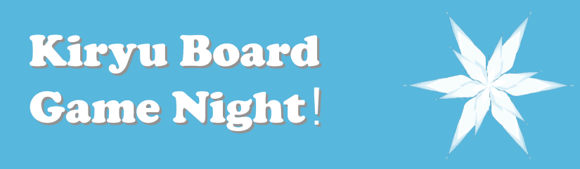 Kiryu Board Game Night Flyer Banner